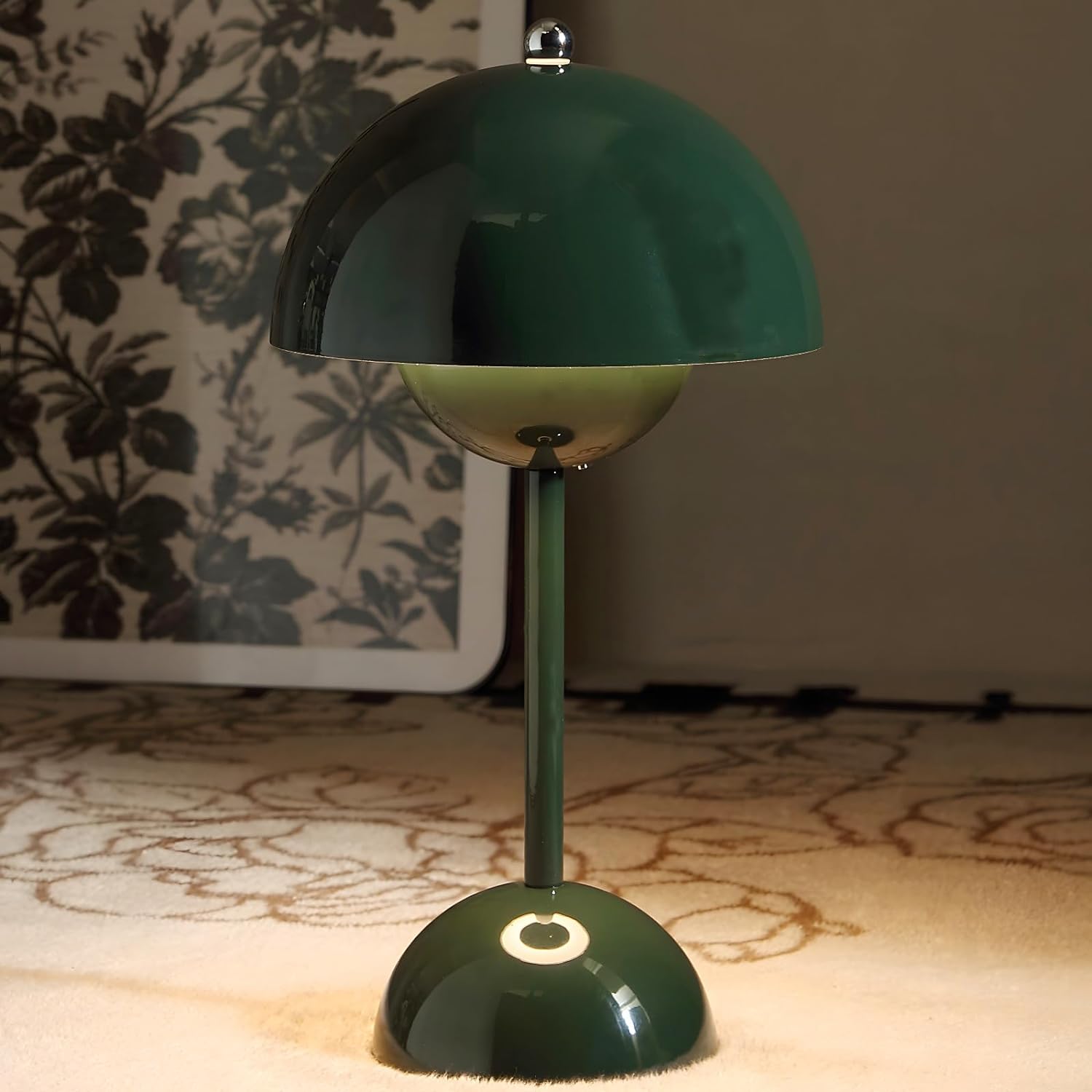 Mushroom Lamp - Green