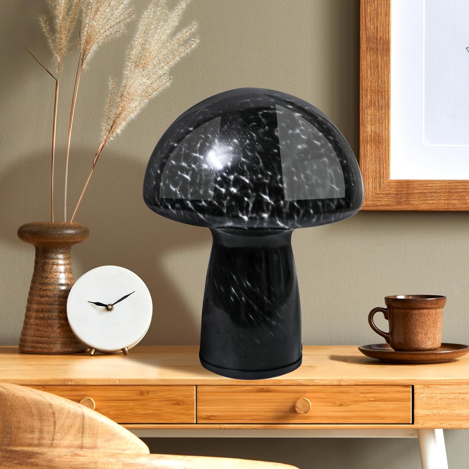 Mushroom Lamp - Marble
