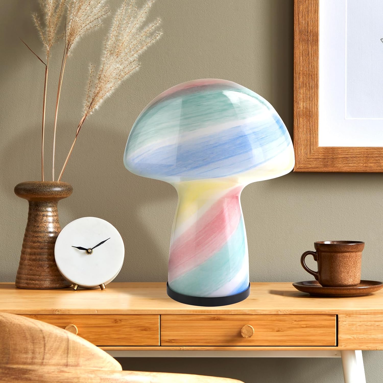 Mushroom Lamp - Colorful