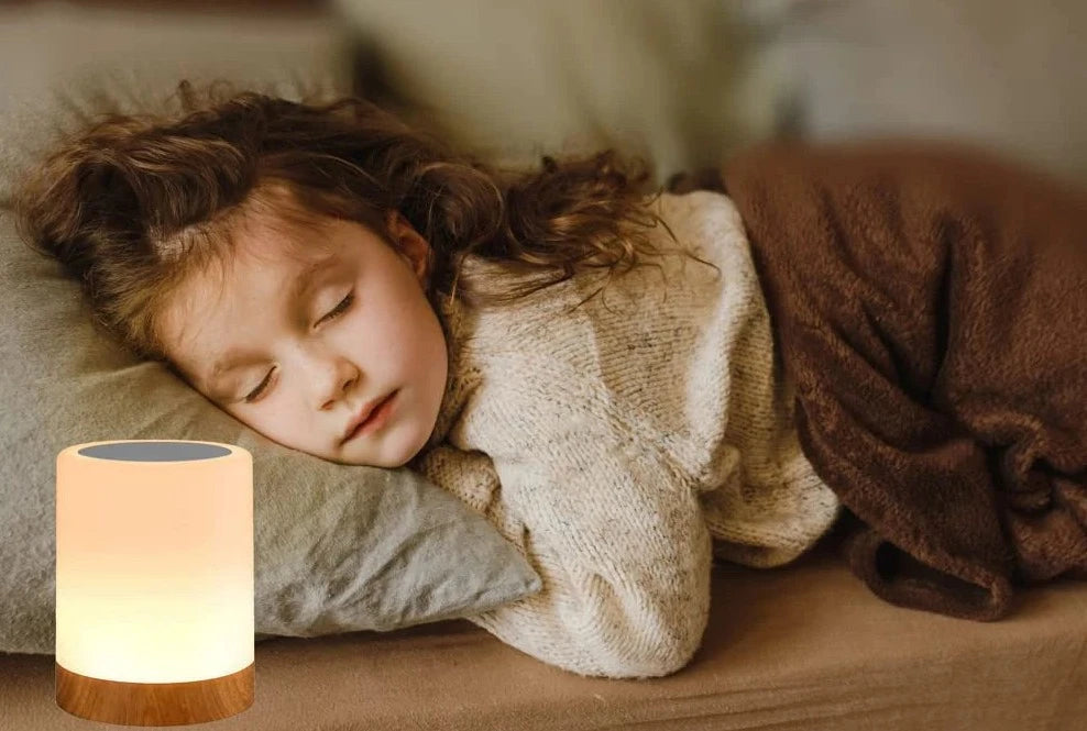 Touch Bedside Lamp - Natural Serenity