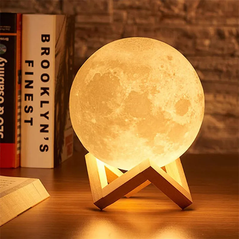 Bedside Lamp - Moonlit World