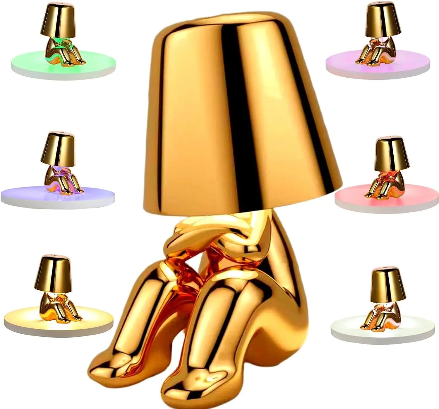 Original Bedside Lamp - Gold Thinker
