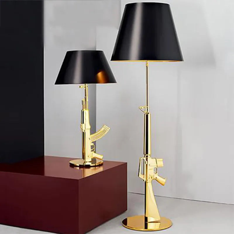 Bedside Lamp - Gold