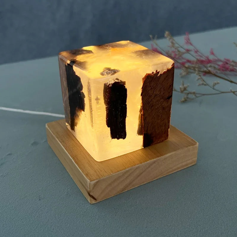 Original Bedside Lamp - Enchanted Forest Cube