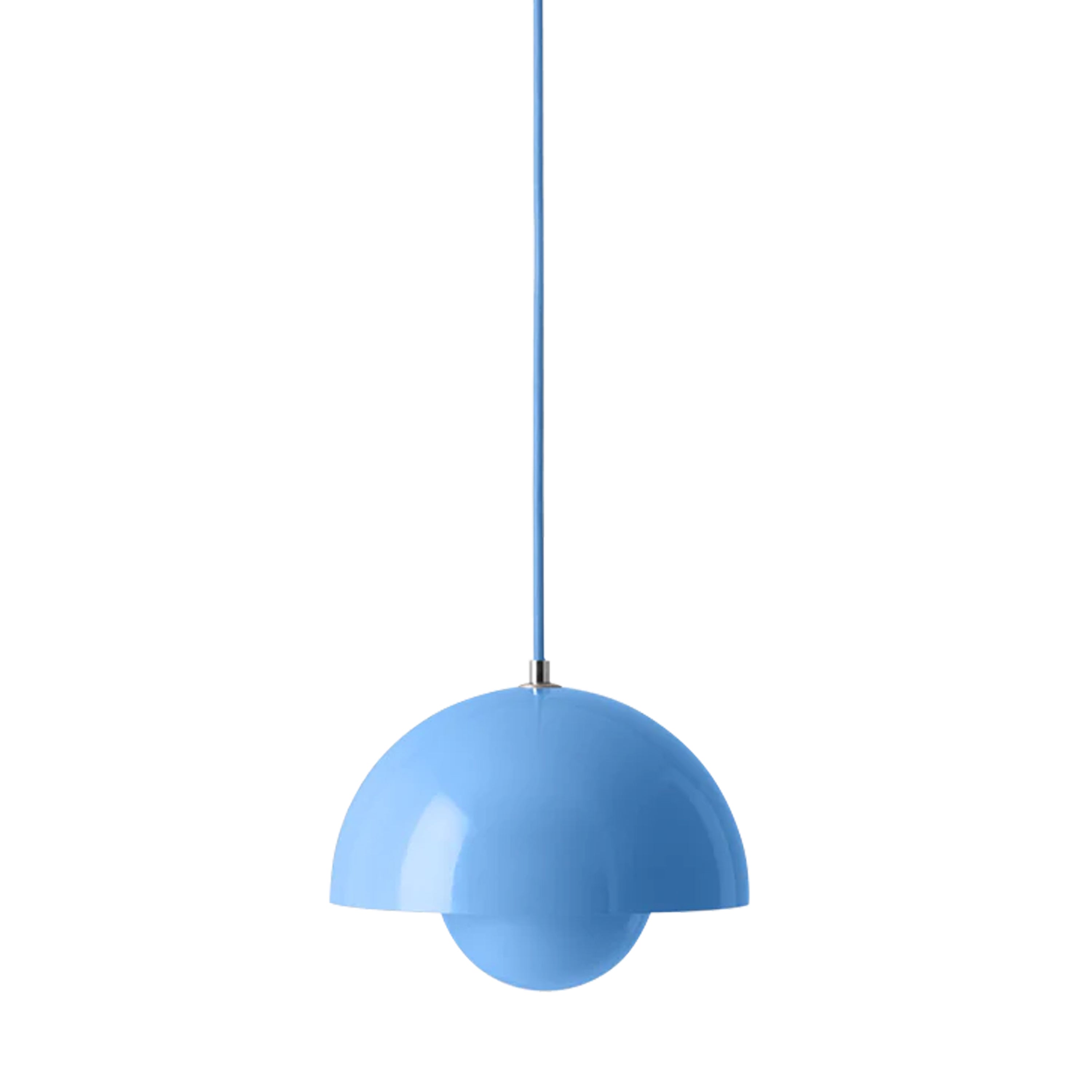 Blue Mushroom Pendant Lamp