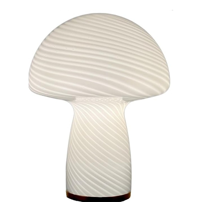Mushroom Lamp - Ivory