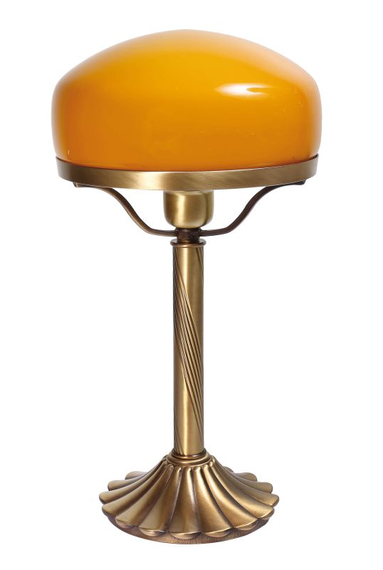 Orange Mushroom Lamp - Duchess