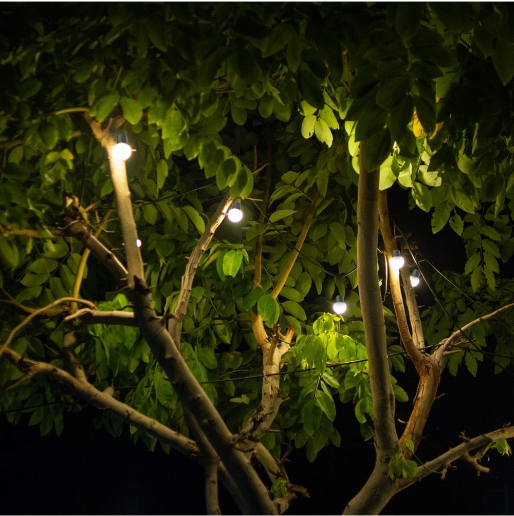 Guirlande d’Ampoules Solaire - Lampe Solaire