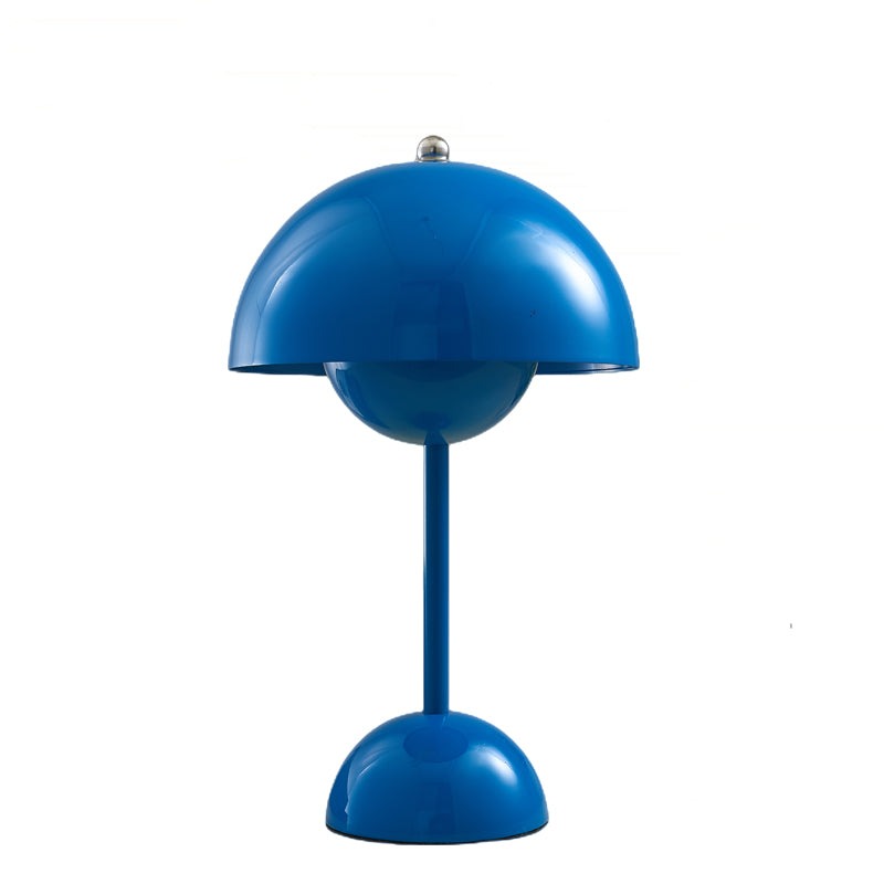 Lampe Champignon - Bleu
