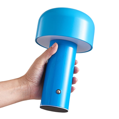 Blue Portable Mushroom Lamp