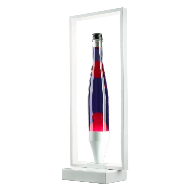 Giant Red and Purple Lava Lamp - Hourglass